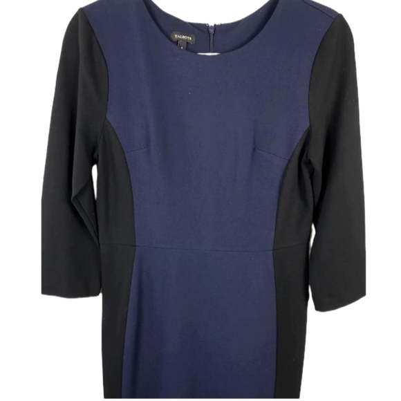 Talbots form fitting colour block Sheath dress, plus size 20W - Picture 8 of 12